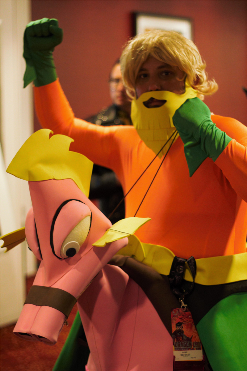 Illustration for article titled Dragon Con Day 1: Cosplayers Create a World Full of Terror and Wonder